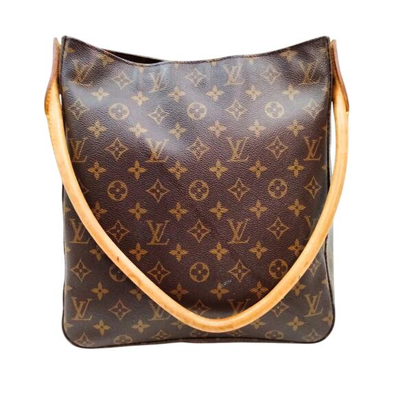 Louis Vuitton LV Shoulder Bag Looping GM Brown Monogram - Picture 1 of 9